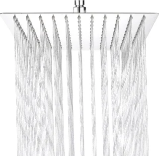 Hoofddouche Regendouchekop Vierkant 20x20 cm (8 inch)