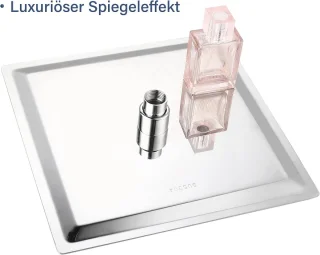 Hoofddouche Regendouchekop Vierkant 20x20 cm (8 inch)