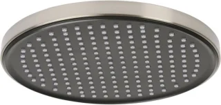 Hoofddouche rond - regendouchekop vast - Ø26 cm - RVS-look
