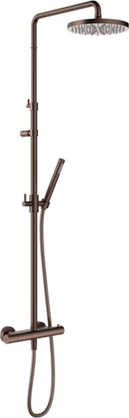 Hotbath Ace BCP Thermostatische Stortdouche Geborsteld Koper