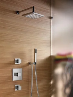 Hotbath Buddy 003 S wastafelmengkraan geborsteld nikkel