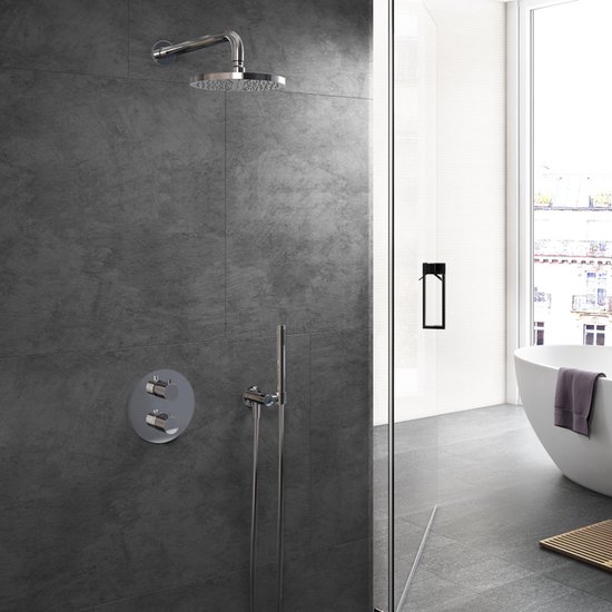 Hotbath Buddy IBS1ACR inbouw regendoucheset chroom