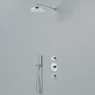 Hotbath Buddy Inbouw Regendoucheset