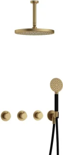 Hotbath Cobber 70 douche inbouwset geborsteld