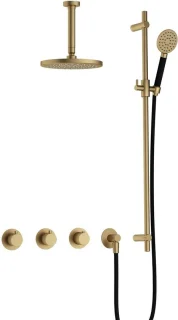 Hotbath Cobber 70 douche inbouwset geborsteld