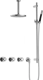 Hotbath Cobber@Work cobber@w70 thermostatische douche inbouwset chroom