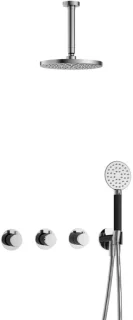 Hotbath Cobber CB7067 - Inbouw Regendoucheset - Chroom