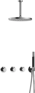 Hotbath Cobber CB7067 inbouw regendoucheset chroom