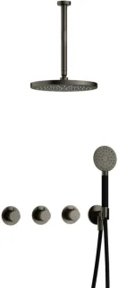 Hotbath Cobber CB7067 Inbouw regendoucheset Verouderd Ijzer