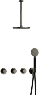 Hotbath Cobber CB7067 Inbouw regendoucheset - Verouderd ijzer