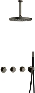 Hotbath Cobber CB7067 Inbouw regendoucheset Verouderd ijzer