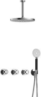 Hotbath Cobber CW7067 Inbouw regendoucheset Chroom
