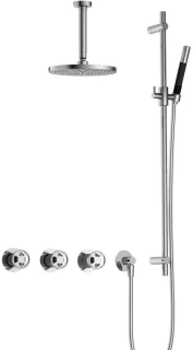 Hotbath Cobber CW7067 inbouw regendoucheset chroom