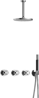 Hotbath Cobber CW7067 inbouw regendoucheset chroom