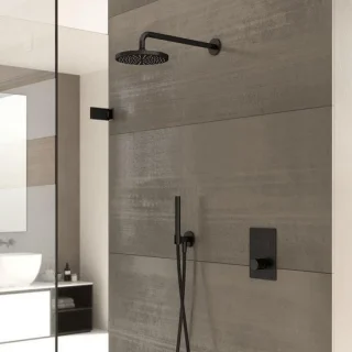 Hotbath Cobber IBS23CR25 inbouwdoucheset met twee drukknoppen