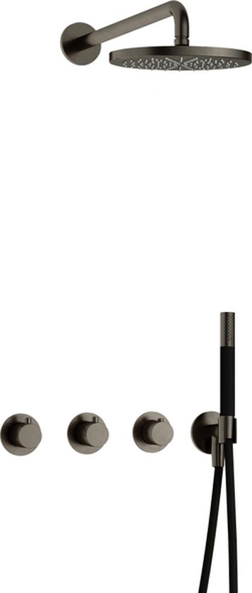 Hotbath Cobber IBS70 regendoucheset inbouw verouderd ijzer