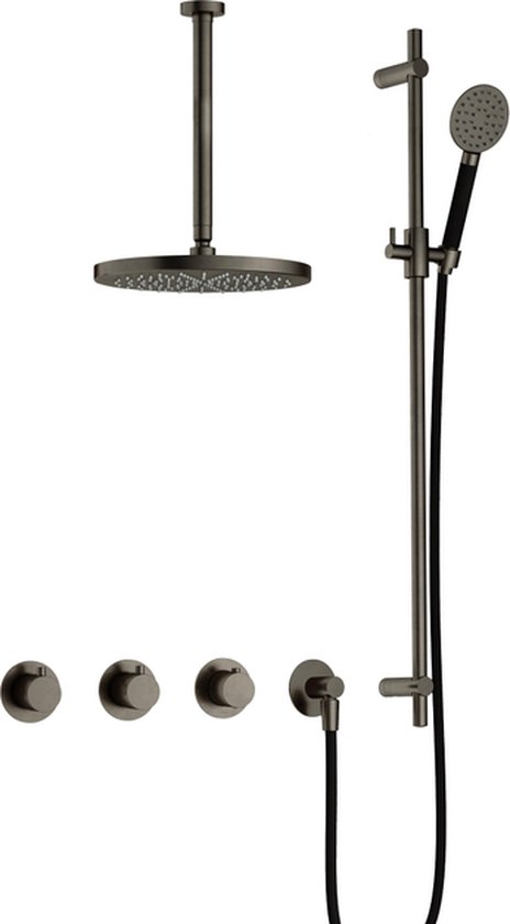 Hotbath Cobber IBS70 Regendoucheset Inbouw Verouderd IJzer