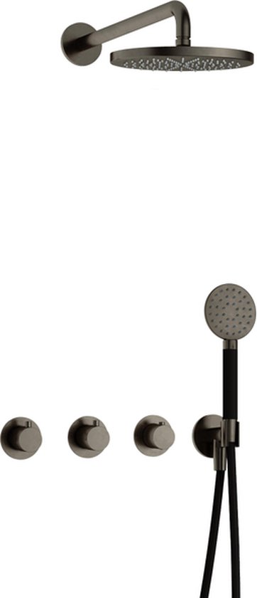 Hotbath Cobber IBS70 Regendoucheset Inbouw Verouderd IJzer