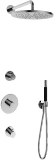 Hotbath Cobber inbouw regendoucheset chroom