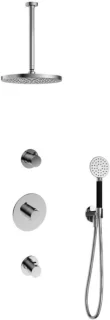 Hotbath Cobber Inbouw Regendoucheset Chroom