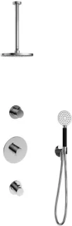 Hotbath Cobber Inbouw Regendoucheset Chroom