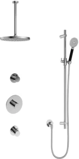 Hotbath Cobber Inbouw Regendoucheset Chroom