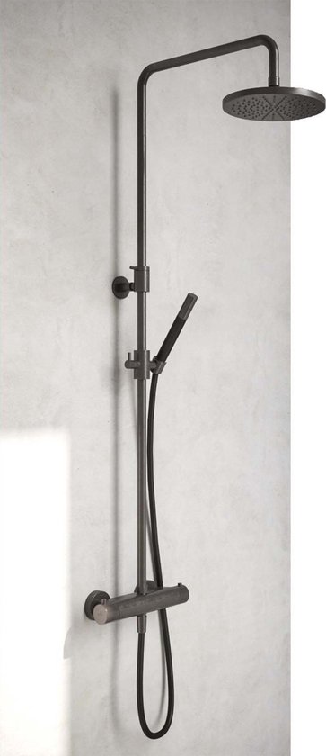 Hotbath Cobber thermostatische regendoucheset 30cm ijzer verouderd review