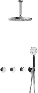 Hotbath Cobber X CX7067 Inbouw Regendoucheset Chroom