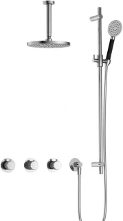 Hotbath Cobber X CX7067 Inbouw regendoucheset Chroom