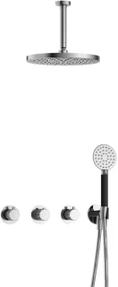 Hotbath Cobber X CX7067 Inbouw regendoucheset Chroom