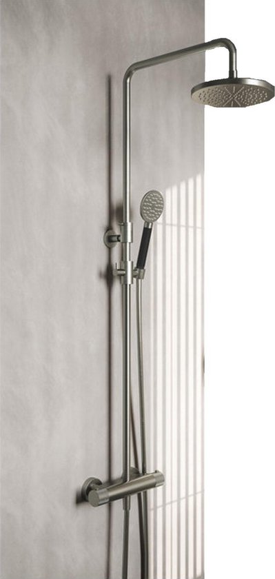 Hotbath Cobber X SDS9 thermostatische regendoucheset chroom