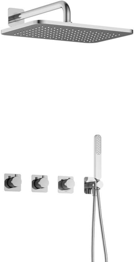 Hotbath Gal IBSGL70 thermostatische inbouw doucheset chroom