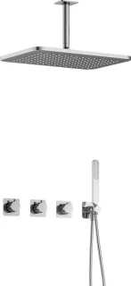 Hotbath Gal thermostatische douche inbouwset chroom