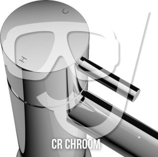 Hotbath Mate 15 cm Plafonduitloop Vierkant Chroom