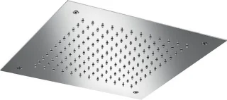 Hotbath Mate inbouwhoofddouche vierkant 30x30cm nikkel geborsteld