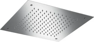 Hotbath Mate inbouwhoofddouche vierkant 30x30cm nikkel geborsteld