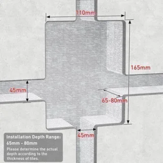 Inbouw douche-armatuurset chroom – inbouw doucheset – douchesysteem – douchegarnituur – regendouchekop 25x25 cm