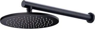 Inbouw douchekraan regendouche thermostaat 10 inch zwart