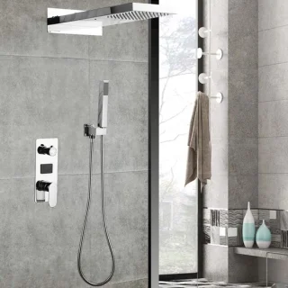 Inbouw Douchekraanset