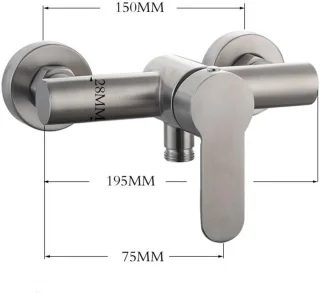 Inbouw douchekraanset