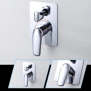 Inbouw doucheset wandmontage chroom