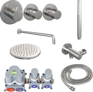 Inbouw Regendouche 03