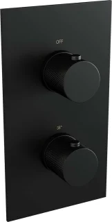 Inbouw regendouche set 35 mat zwart