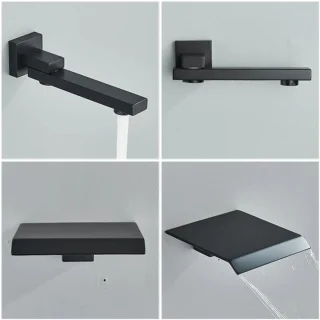 Inbouw regendouche systeem wandmontage
