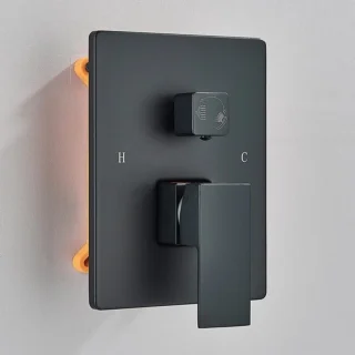Inbouw regendouche systeem wandmontage