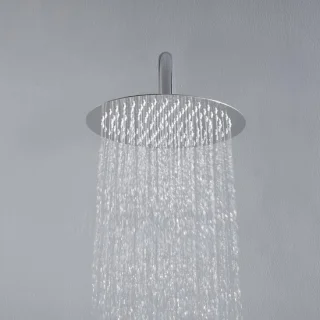 Inbouw regendouchekop 20 cm rond chroom