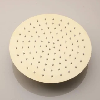Inbouw Regendoucheset Goud Geborsteld