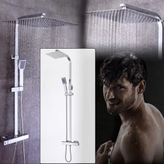 Inbouw Thermostaat Regendoucheset
