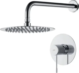 Inbouwdouche mengkraan chroom
