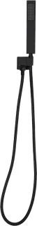 Inbouwdoucheset 30 cm Zwart
